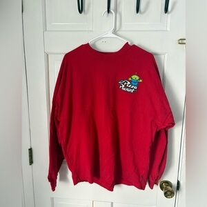 Disney Pixar Toy Story Pizza Planet Spirit Jersey Red White, Size Medium (M)